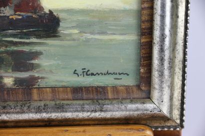 Gustave FLASSCHOEN (1868-1940)
Marine
Huile...