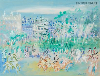 Jean DUFY (1888-1984)
Promenade au bois de...