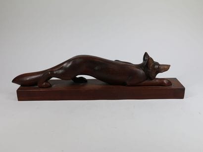 Louis-Emile MORLET (XXe siècle)
Loup à l'affût
Sculpture...