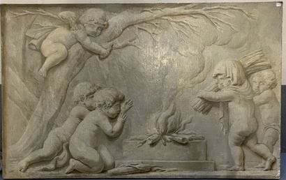 ECOLE FRANCAISE du XIXe dans le goût de Piat-Joseph...