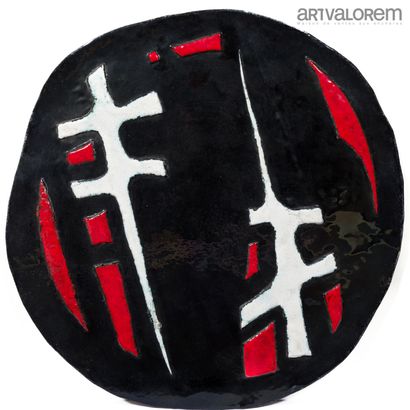 Alfred MANESSIER (1911-1993). 
Disque en...