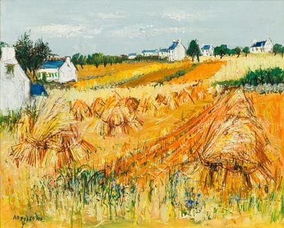 Yolande ARDISSONE (1927-2004)
Champ de blé
Huile...