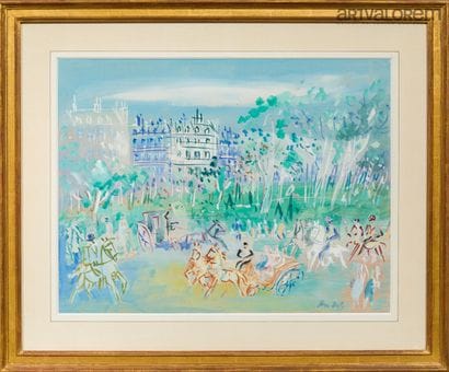 Jean DUFY (1888-1984)
Promenade au bois de...