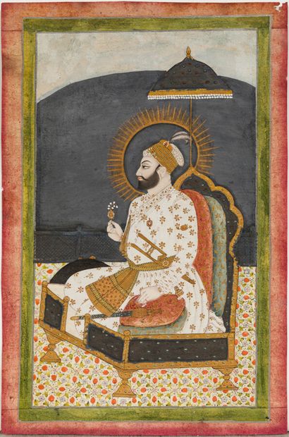INDE DU NORD XIXe siècle
Portrait de l'empereur...