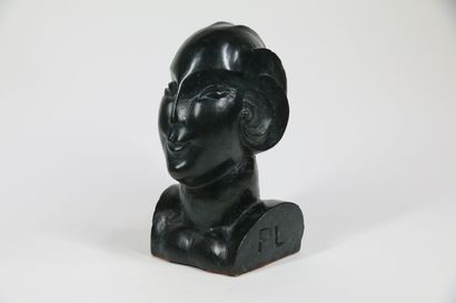 ÉCOLE MODERNE
Faunesse
Buste en bronze à...