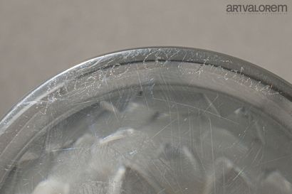 LALIQUE FRANCE
Mascotte tête d'aigle en verre...