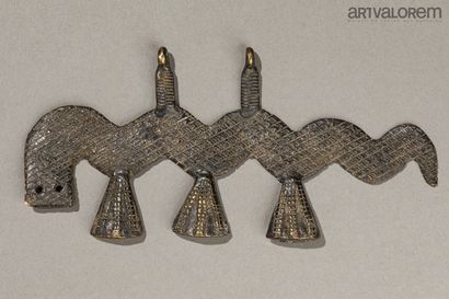 LOBI, Burkina Faso
Grand pendentif en bronze...