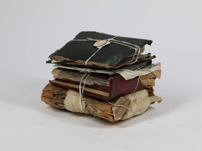 Marc VER ELST (Né en 1956)
Livres scellés,...