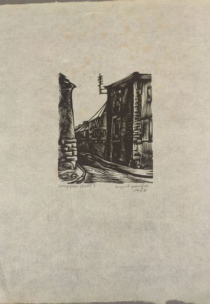 August PREUSSE (1908-1942)
Ensemble de cinq...