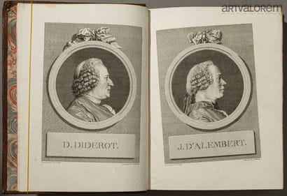 Denis DIDEROT et Jean Le Rond d'ALEMBERT....