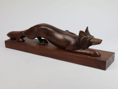Louis-Emile MORLET (XXe siècle)
Loup à l'affût
Sculpture...