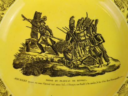 MONTEREAU, XIXe siècle
Assiette en faïence...