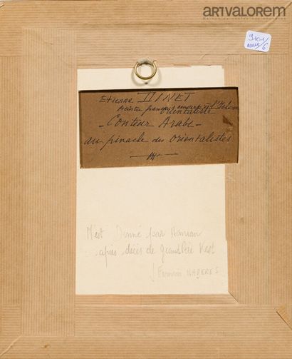 Etienne Alphonse DINET (1861-1929)
Profil
Gouache,...