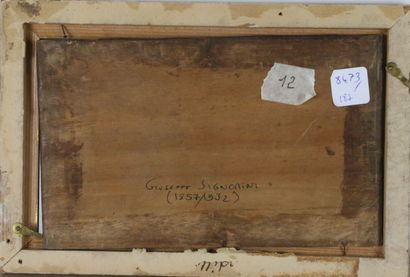 Giusepe SIGNORINI (Rome 1857-1932)
Bord de...
