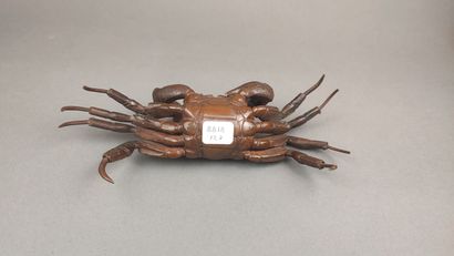 JAPON, époque Meiji (1868-1912). 
Okimono...