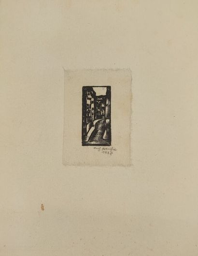 August PREUSSE (1908-1942)
Ensemble de cinq...
