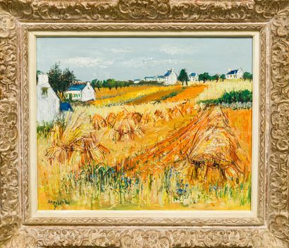Yolande ARDISSONE (1927-2004)
Champ de blé
Huile...