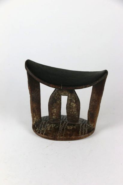 GURAGE Ethiopie
Appuie-nuque en bois à jambage...