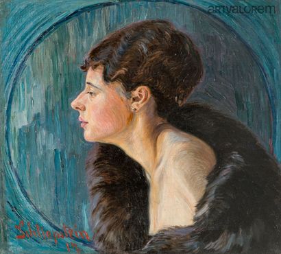 Gerhard SCHLIEPSTEIN (1886-1963)
Élégante...
