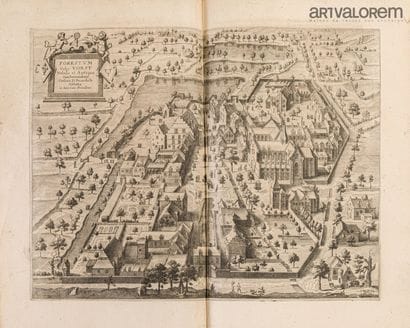Antoine SANDER. 
Chorographia sacra Brabantiae,...