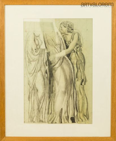 Louis BILLOTEY (1883-1940). 
La Tragédie,...