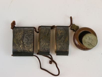 JAPON. époque Meiji (1868-1912). 
Inro à...