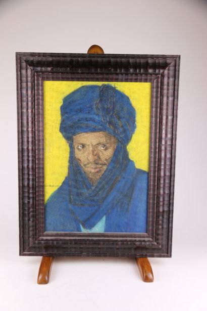 Lucien MADRASSI (1881-1956)
Portrait de Touareg
Pastel...