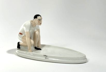 ROBJ
Athlète au départ
Vide poche en porcelaine...