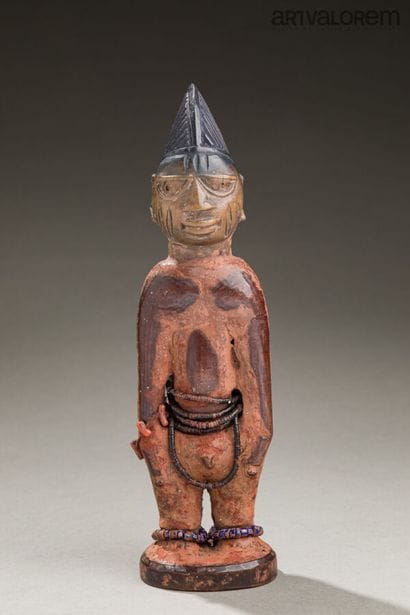 YORUBA Nigeria
Statuette ibedji pour le culte...