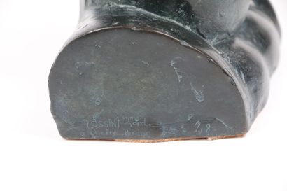 ÉCOLE MODERNE
Faunesse
Buste en bronze à...