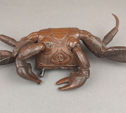 JAPON, époque Meiji (1868-1912). 
Okimono...