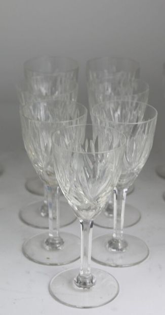 SAINT LOUIS
Partie de service de verres en...