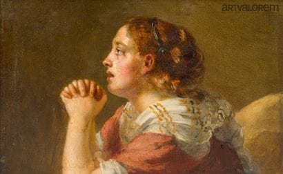 ÉCOLE FRANCAISE de la fin XVIIIe siècle,...