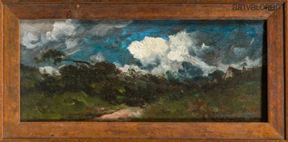 Henri HARPIGNIES (1819 - 1916)
Ciel d'orage
Huile...