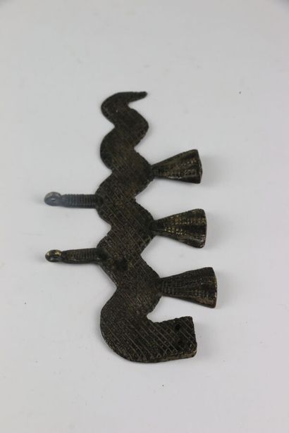 LOBI, Burkina Faso
Grand pendentif en bronze...