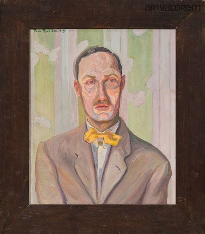 Paul RAVAISOU (1890-1923)
Portrait of a Man,...