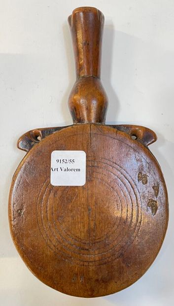 BERBER (Morocco)
Superb old wooden powder...