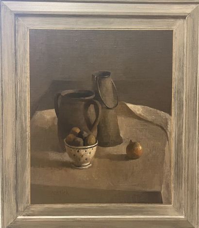 Gilles SACKSIK (1942)
Pot de fer pot de terre
Oil...