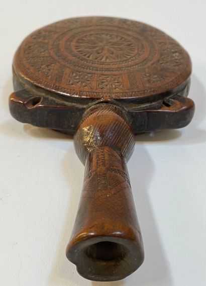 BERBER (Morocco)
Superb old wooden powder...