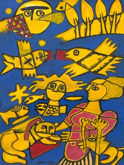 Guillaume CORNEILLE, 1922-2010
Woman and...