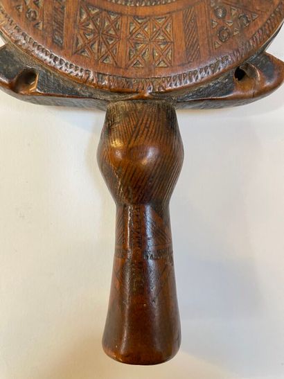 BERBER (Morocco)
Superb old wooden powder...