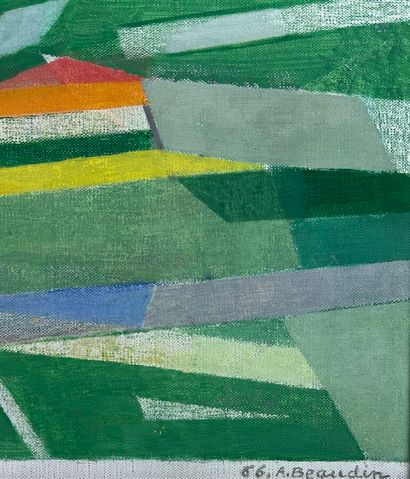 André BEAUDIN (1895-1979)
Untitled, 
Oil...