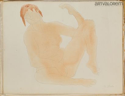 Auguste RODIN (1840-1917) 
Octave Mirbeau,...