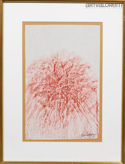 Guy-Rachel GRATALOUP (1935-2022)
Palm tree...