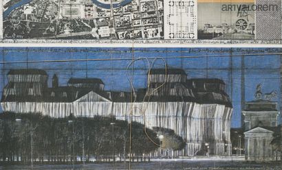 CHRISTO (1935-2020)
Wrapped Reichstag, 1994,
Offset...