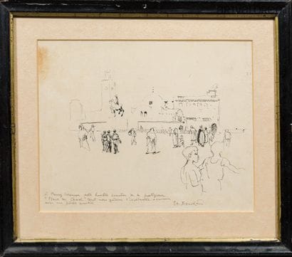 Étienne BOUCHAUD (1898-1989).
Algiers, Place...