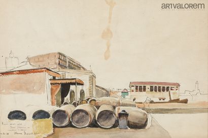 Étienne BOUCHAUD (1889-1988)
The port of...