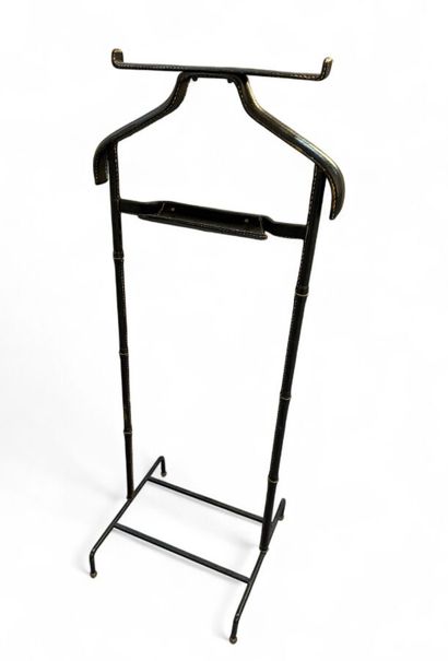 Jacques ADNET (1900-1984).
Metal night valet...
