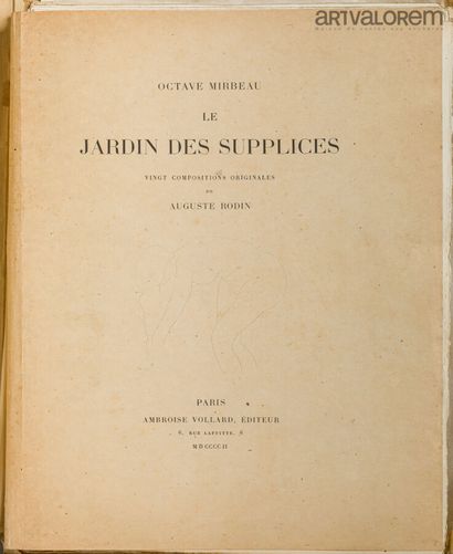 Auguste RODIN (1840-1917) 
Octave Mirbeau,...
