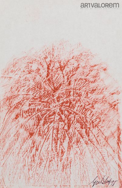 Guy-Rachel GRATALOUP (1935-2022)
Palm tree...